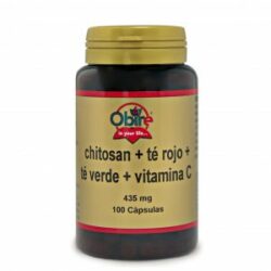 Chitosán, té rojo, té verde y vitamina C. 100 cápsulas De Obire De Laboratorios Bio Dis