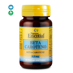 Beta caroteno 50 cápsulas de 8,2 mg. De Nature Essential De Laboratorios Bio Dis