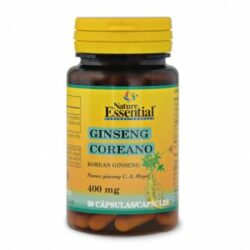 Ginseng koreano 400 mg. 50 cápsulas de Nature Essential De Laboratorios Bio Dis