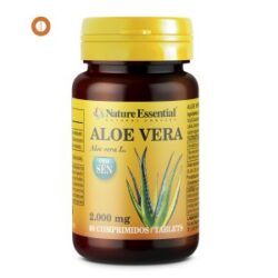 Aloe vera 2000 mg con sen. 60 comprimidos De Nature Essential De Laboratorios Bio Dis