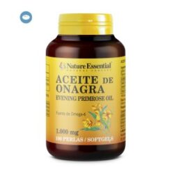 Aceite de Onagra 1000 mg. /10% GLA + Vitamina E) 100 Perlas Nature Essential De Laboratorios Bio Dis