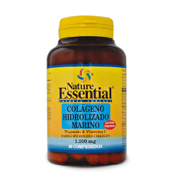 Colágeno marino 1200 mg. 90 comprimidos con magnesio, vitamina C y ácido hialurónico De Nature Essencial de Laboratorios Bio Dis