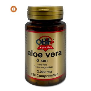 Aloe vera 2000 mg con sen. 120 comprimidos de Obire De Laboratorios Bio Dis