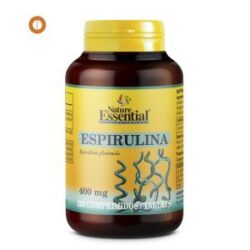 Espirulina 400 mg. 250 comprimidos de Nature Essential De Laboratorios Bio Dis