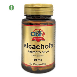 Alcachofa 150 mg. (Extracto seco) 60 cápsulas de Obire De Laboratorios biso Dis