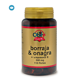 Borraja & onagra 500 mg. 110 perlas de Obire de Laboratorios Bio Dis
