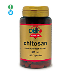 Chitosán 300 mg. 100 cápsulas de Obire De Laboratorios Bio Dis