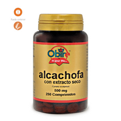Alcachofa 500 mg. (Extracto seco) 250 comprimidos de Obire de Laboratorios Bio Dis